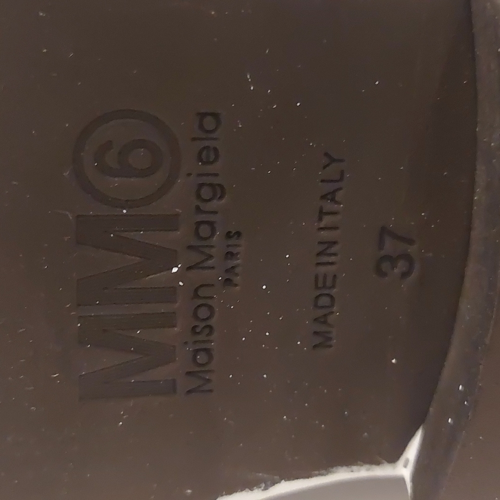 Mm6 leather woman ankle boots - Picture 5 of 6